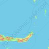 北苏拉威西省地形图、海拔、地势