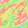 镇康县地形图、海拔、地势