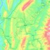 李溪镇地形图、海拔、地势