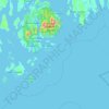 Acadia National Park地形图、海拔、地势