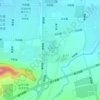 彩虹湖地形图、海拔、地势