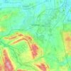 Salzgitter地形图、海拔、地势
