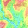 Sprague地形图、海拔、地势