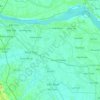 福壽縣地形图、海拔、地势