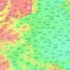 河南省地形图、海拔、地势