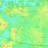 Streamwood地形图、海拔、地势