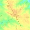 Gilman地形图、海拔、地势