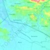 Hormigueros地形图、海拔、地势