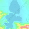扎布耶茶卡地形图、海拔、地势