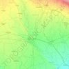 Moradabad地形图、海拔、地势
