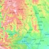夷陵区地形图、海拔、地势