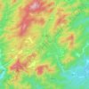 红山镇地形图、海拔、地势