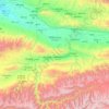 巩留县地形图、海拔、地势