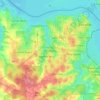 Posadas地形图、海拔、地势