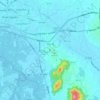 安义社地形图、海拔、地势