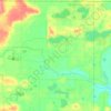 Town of Springwater地形图、海拔、地势