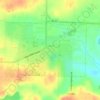 Gillett地形图、海拔、地势