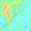 大港镇地形图、海拔、地势