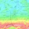 韦尔地形图、海拔、地势