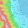 银桥镇地形图、海拔、地势