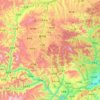 西和县地形图、海拔、地势