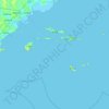 长海县地形图、海拔、地势