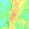 West地形图、海拔、地势