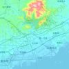 石河镇地形图、海拔、地势