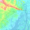 Guayaquil地形图、海拔、地势