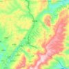 板溪镇地形图、海拔、地势