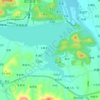 石漫滩水库地形图、海拔、地势