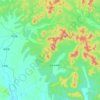 兴隆林业局地形图、海拔、地势