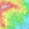 西湖里地形图、海拔、地势