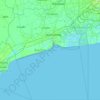 沙沒沙空府地形图、海拔、地势