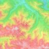 Campan地形图、海拔、地势
