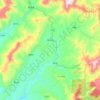 杉岭乡地形图、海拔、地势