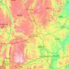 福泉市地形图、海拔、地势