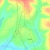 北岗街道办事处地形图、海拔、地势