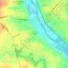 Spring City地形图、海拔、地势