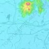 Este地形图、海拔、地势