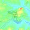 Black Springs地形图、海拔、地势