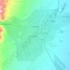 La Rioja地形图、海拔、地势