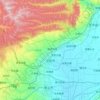 汾阳市地形图、海拔、地势