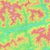 大丰町地形图、海拔、地势