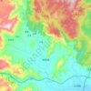 度尾镇地形图、海拔、地势