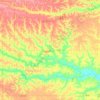 Keokuk County地形图、海拔、地势