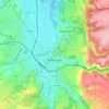 Montluçon地形图、海拔、地势