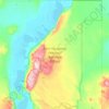 Hart Mountain National Antelope Refuge地形图、海拔、地势