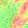Virginia地形图、海拔、地势
