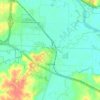 Carlisle地形图、海拔、地势